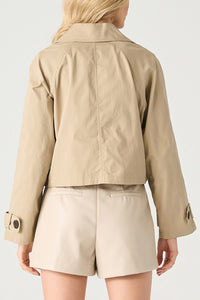 Cropped Trench Coat