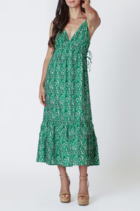 Drawstring Detail Maxi Dress