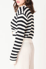 Textured Striped Cardigan