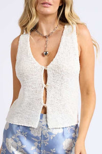 Travel Slow Knit Sweater Vest