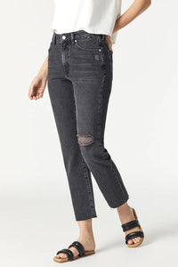 New York High Rise Straight Leg Jean