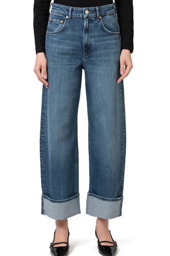 Sandra Cuffed Wide Leg Jeans